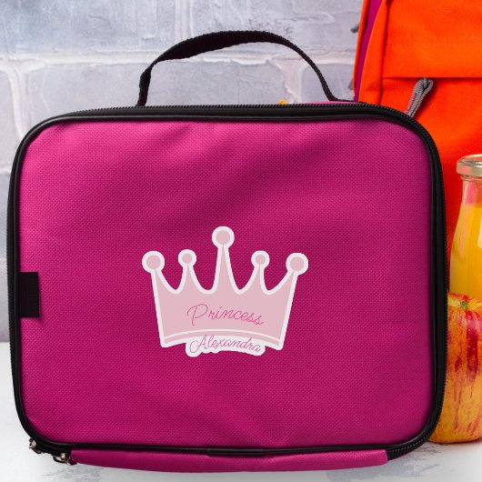 ピンクプリンセスクラウン名前をカスタムする輪郭 – カット シール