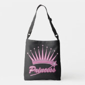 ピンクプリンセスクラウン クロスボディバッグ (裏面)