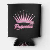 ピンクプリンセスクラウン 缶クーラー (正面)