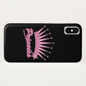 ピンクプリンセスクラウン Case-Mate iPhoneケース (裏面(横))