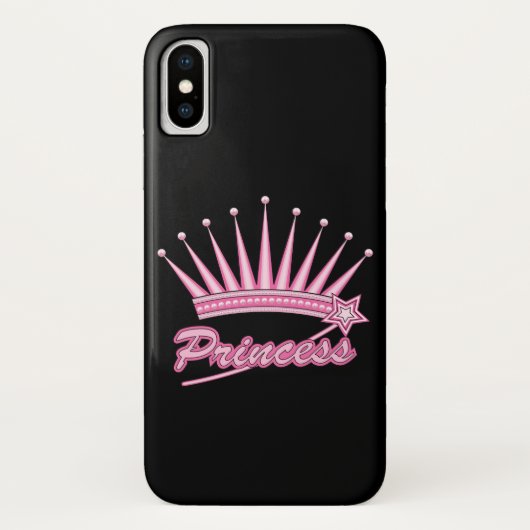 ピンクプリンセスクラウン Case-Mate iPhoneケース (裏面)
