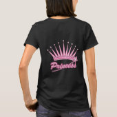 ピンクプリンセスクラウン Tシャツ (裏面)