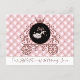 ピンクプリンセスソノグラム妊娠発表 シーズンポストカード