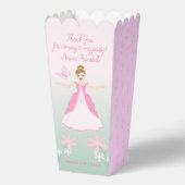 ピンクプリンセスファンタジー誕生日パーティー フェイバーボックス (正面)