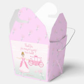 ピンクプリンセスファンタジー誕生日パーティー フェイバーボックス (オープン)