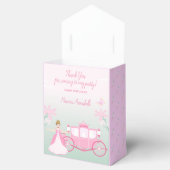 ピンクプリンセスファンタジー誕生日パーティー フェイバーボックス (オープン)