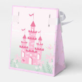 ピンクプリンセスファンタジー誕生日パーティー フェイバーボックス (裏面サイド)