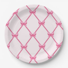 ピンクプリンセスファンタジー誕生日パーティー ペーパープレート