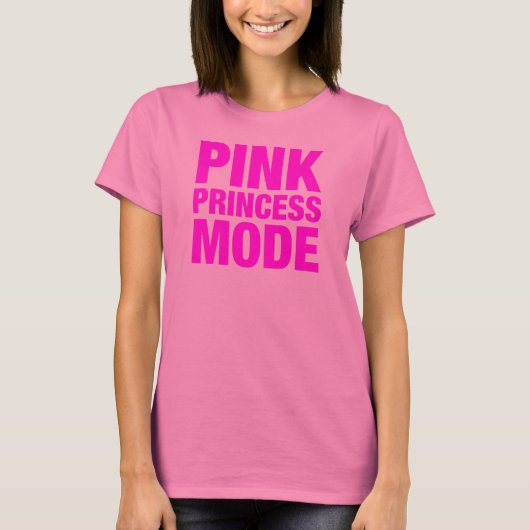 ピンクプリンセスモード Tシャツ (正面)