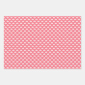 ピンクプリンセス名&プリンセスクラウン ラッピングペーパーシート (正面3)