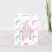 ピンクプリンセス城サンクスカード マムズバブスン サンキューカード (裏面)