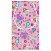 ピンクプリンセス抱き枕 スモールペーパーバッグ (裏面)