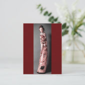 ピンクプリンセス葉書 ポストカード (スタンド正面)