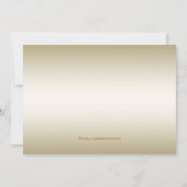 ピンクプリンセス誕生日パーティー 招待状 (裏面)