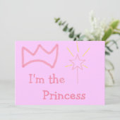 ピンクプリンセス 招待状 (スタンド正面)