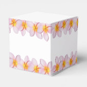 ピンクプルメリアフランギ結婚パニ フェイバーボックス (裏面サイド)