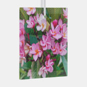 ピンクプルメリア ガラスオーナメント (正面右)