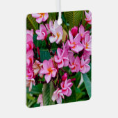 ピンクプルメリア メタルオーナメント (正面右)