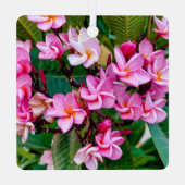 ピンクプルメリア メタルオーナメント (裏面)