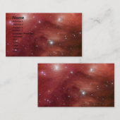 ピンクプレアデス赤外線SSC2007 07b 名刺 (正面/裏面)