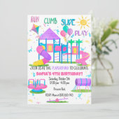 ピンクプレイグラウンドガールズ招待状 招待状 (スタンド正面)