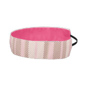 ピンクプレイドブラウンプレイドウォーターモダンカラー アスレチックヘッドバンド (右)