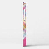 ピンクプレイド Case-Mate iPhoneケース (裏面 / 左)