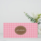 ピンクプレッドブティックスタイルギフト券 (スタンド正面)