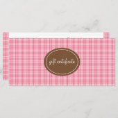 ピンクプレッドブティックスタイルギフト券 (正面/裏面)