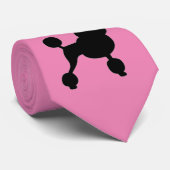 ピンクプードネクタイ ネクタイ (ロール)