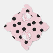 ピンクプードルバースデーパーティーの好意ボックス フェイバーボックス (折り畳みなし)