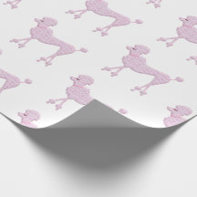 ピンクプードルレースレトロヴィンテージかわいらし