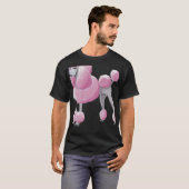 ピンクプードル12 Tシャツ (正面フル)