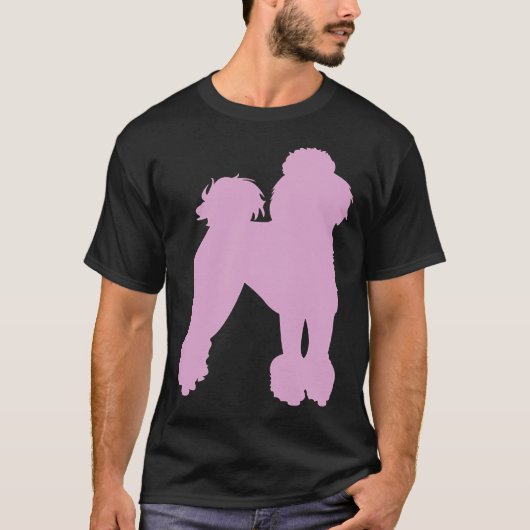 ピンクプードル Tシャツ (正面)