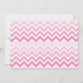 ピンクプール水泳パーティー誕生日招待水泳 招待状 (裏面)