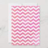 ピンクヘアーズザスクープアイスクリーム誕生日招待状 招待状 (裏面)