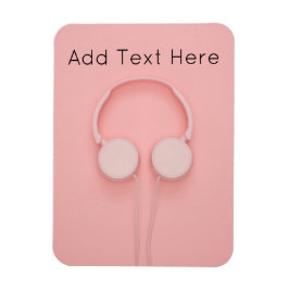ピンクヘッドフォン（ワイヤ付） マグネット
