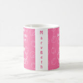 ピンクベイクハッピー コーヒーマグカップ (中央)