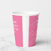 ピンクベイクハッピー 紙コップ (右)