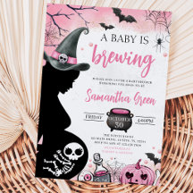 ピンクベイビーはハロウィンベイビーシャワーを仕掛ける