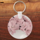 ピンクベゴニア キーホルダー (正面)