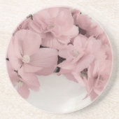 ピンクベゴニア コースター (正面)