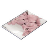 ピンクベゴニア ノートブック (左側)