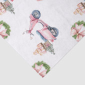 ピンクベスパクリスマスショッピング 薄葉紙 (詳細)