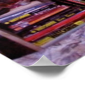 ピンクベッドルームクラッターポスター ポスター (角)