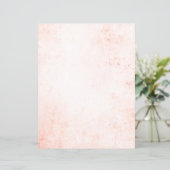 ピンクベネチアンプラスターテクスチャスクラップブック紙 (スタンド正面)