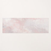 ピンクベネチア抽象芸術水彩 ヨガマット (正面(横))