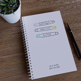 ピンクベビーガールおむつピン妊娠プランナー プランナー手帳