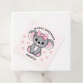 ピンクベビーコアラベア フェイバータグ (インサイチュ)