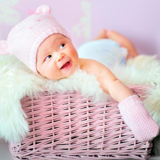 ピンクベビーシャワーラッピング紙 ラッピングペーパー